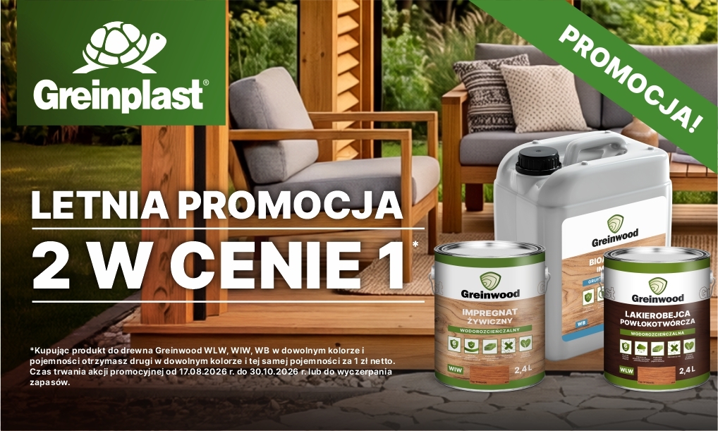 Promocja Greinwood - 2 w cenie 1!