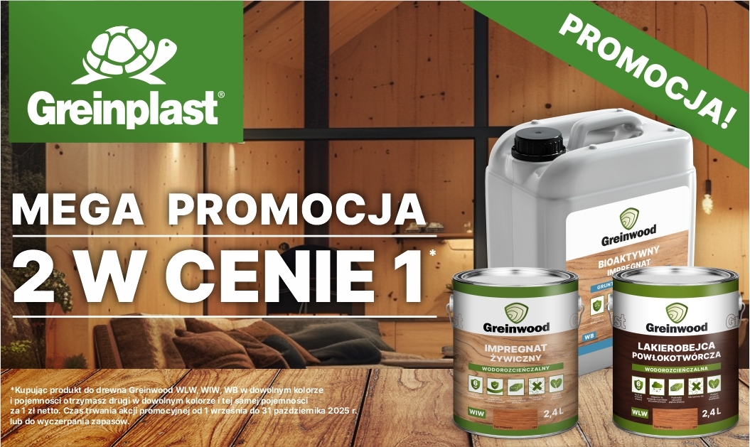 Promocja Greinwood - 2 w cenie 1!