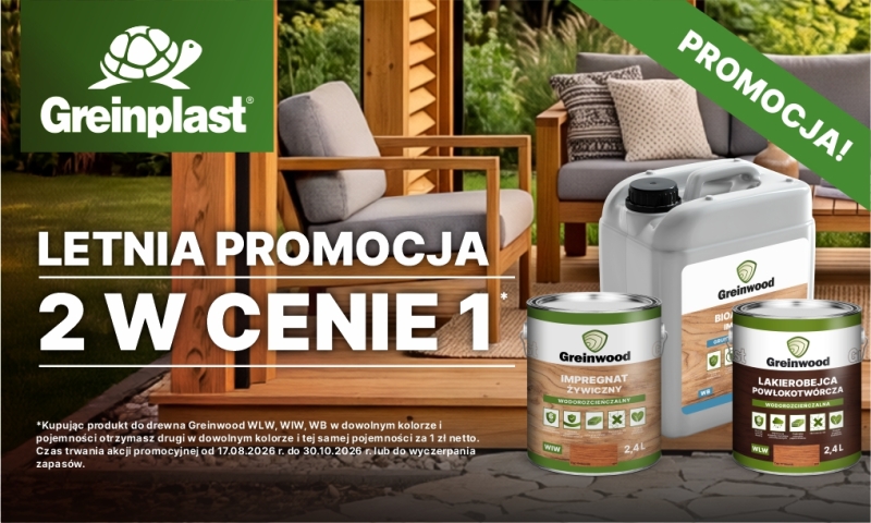 Promocja Greinwood - 2 w cenie 1!