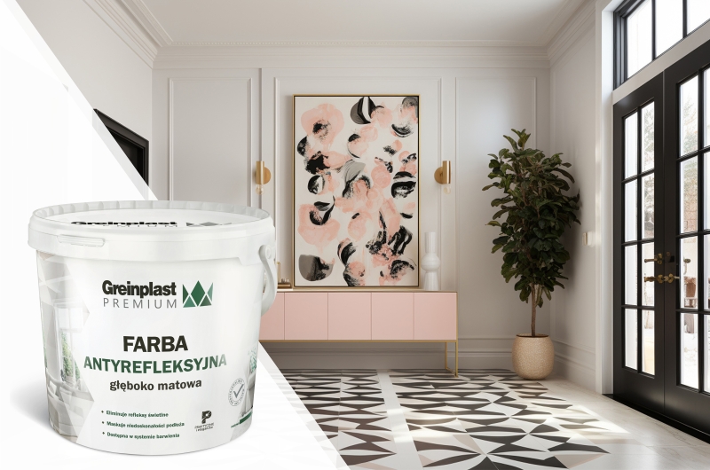 Farba Antyrefleksyjna Greinplast: idealne rozwiązanie na doświetlone powierzchnie