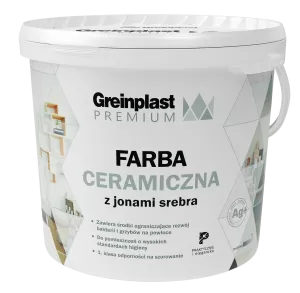Premium Farba Ceramiczna Biała z jonami srebra FWAG