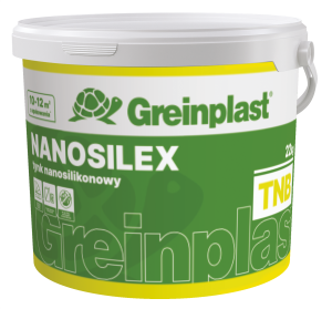 Tynk nanosilikonowy baranek biały TNB