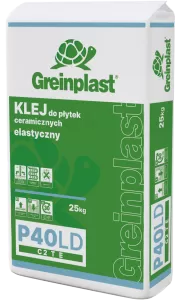 Klej do płytek ceramicznych, elastyczny, niskopylący P40LD