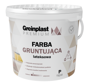 Farba Gruntująca Greinplast Premium Biała FPG