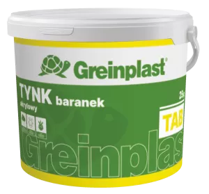 Tynk akrylowy baranek biały TAB
