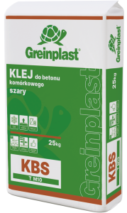 Klej do bloczków z betonu komórkowego szary KBS