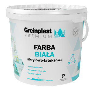 Farba Biała Greinplast Premium FPB