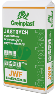 Jastrych wyrównujący szybkowiążący JWF